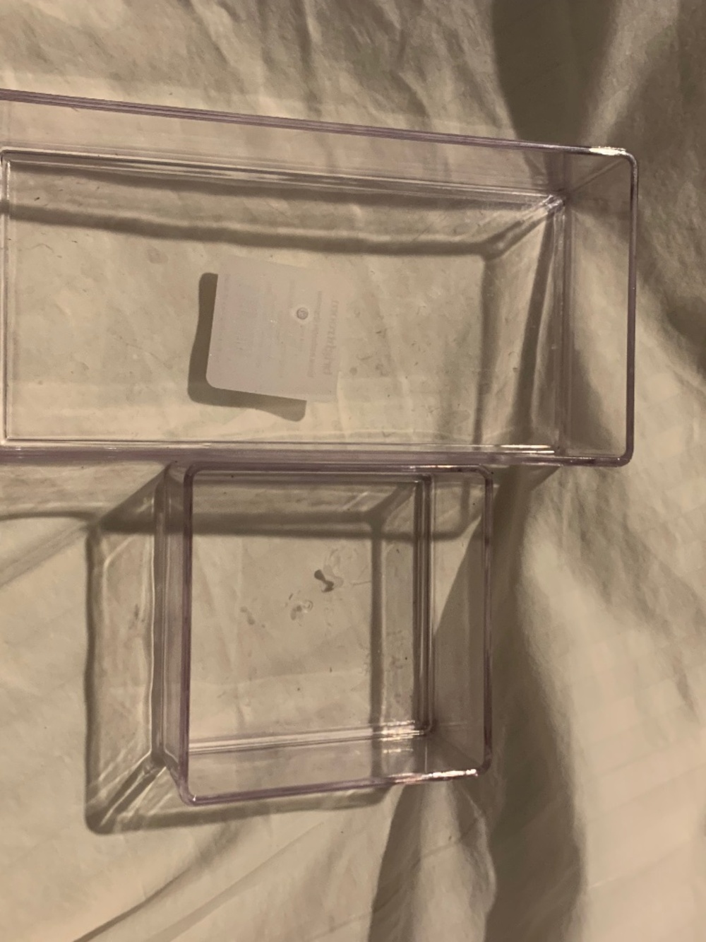 Acrylic Tray And Jar Organizers